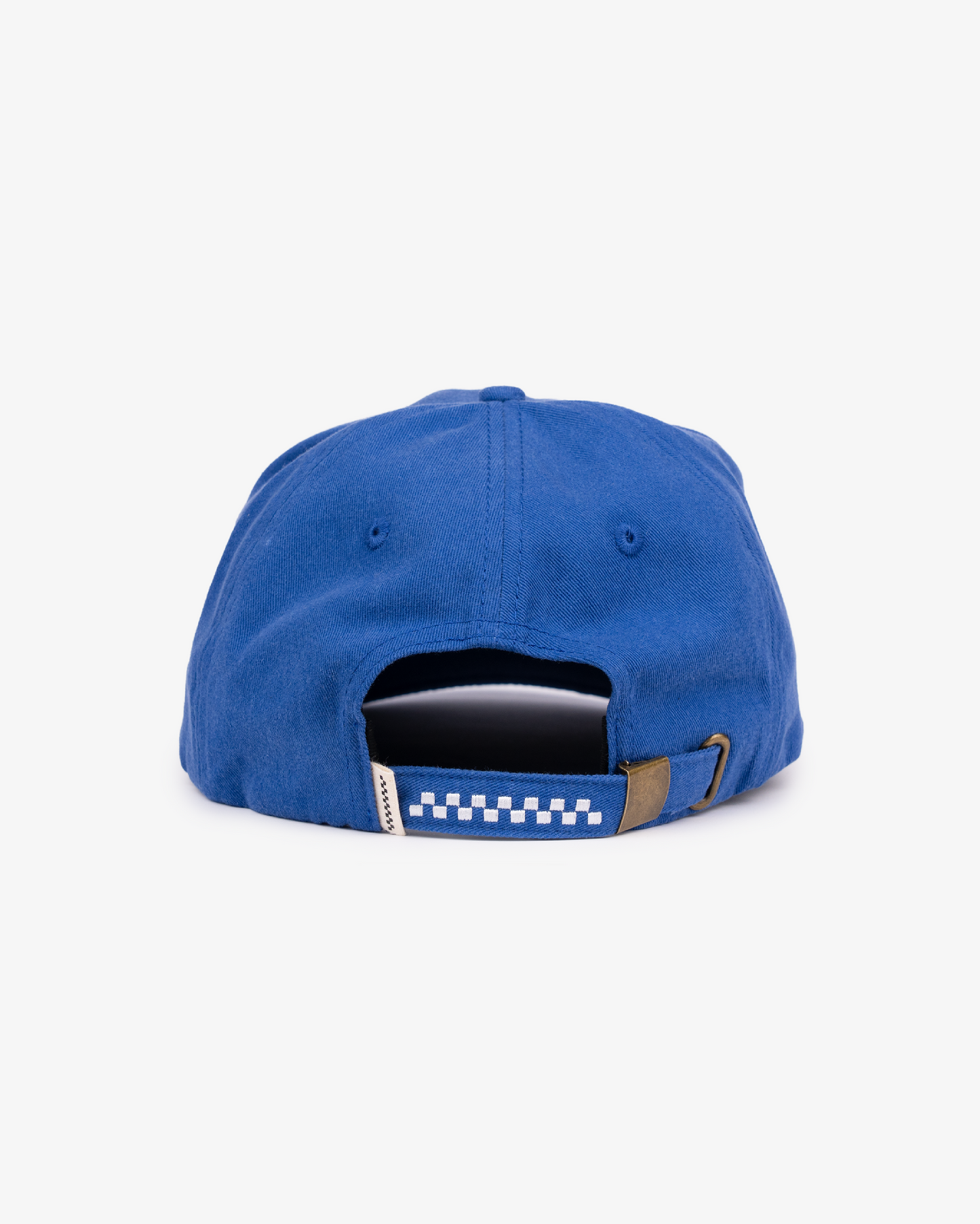Signature Goods Cap - Wide Brim 6 Panel - Washed Royal Blue