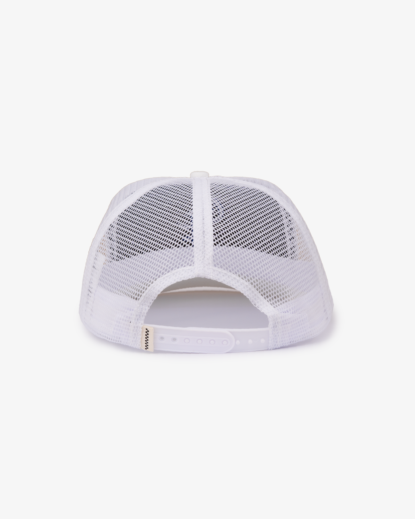 Glass Half Full Trucker Cap - 5 Panel - White