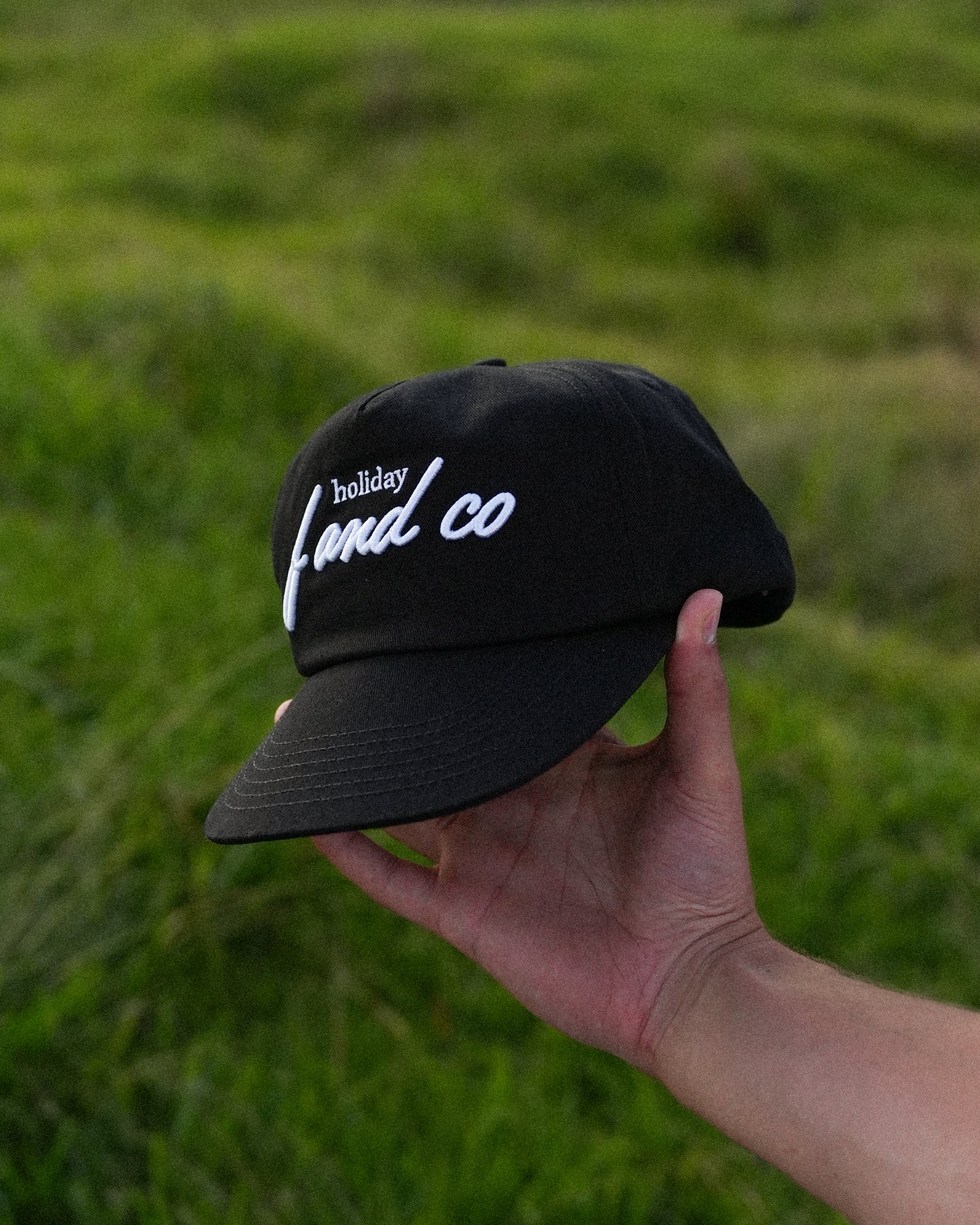 Holiday Cap - 5 Panel - Beige