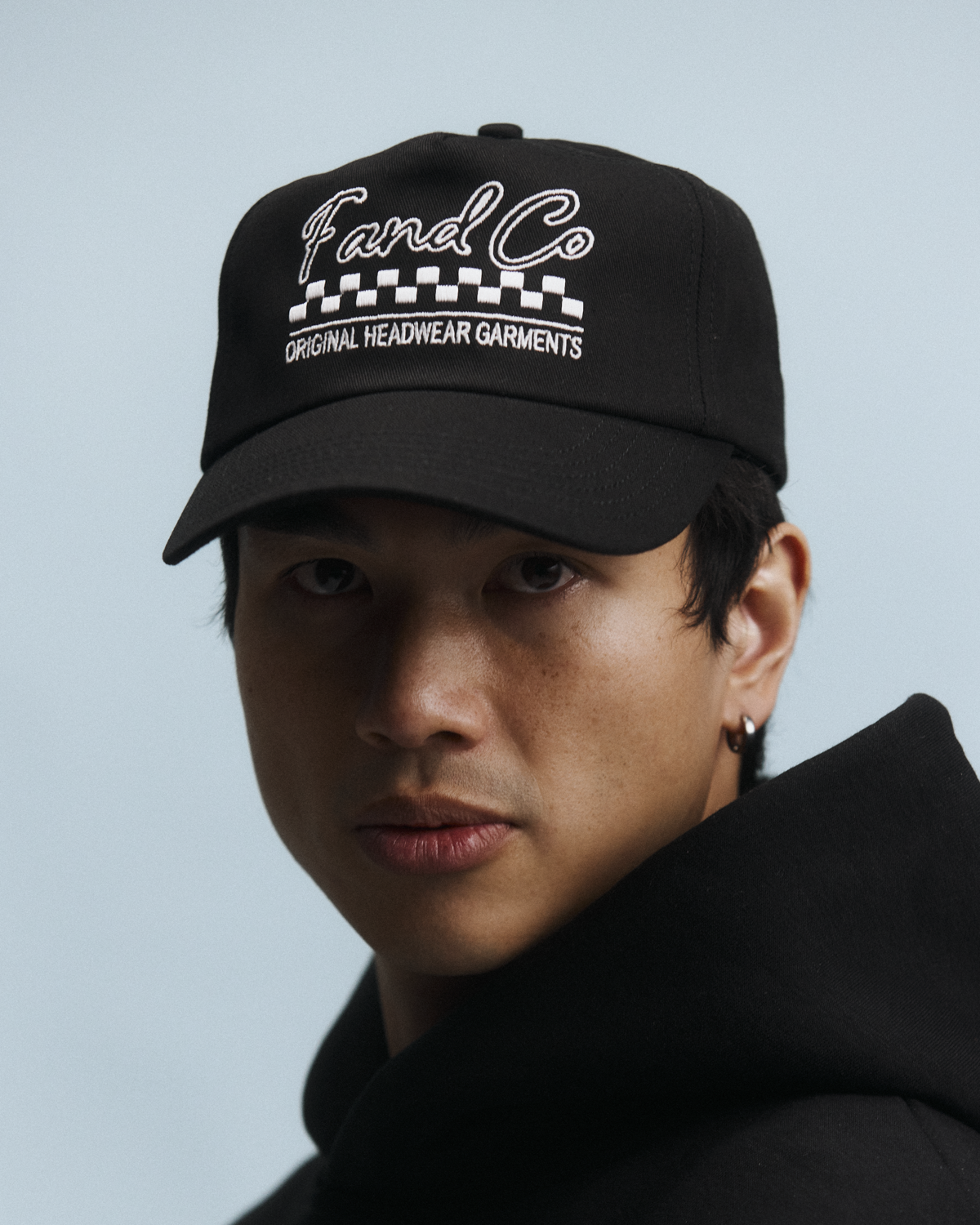Script Logo Cap - Ball Trucker - Black