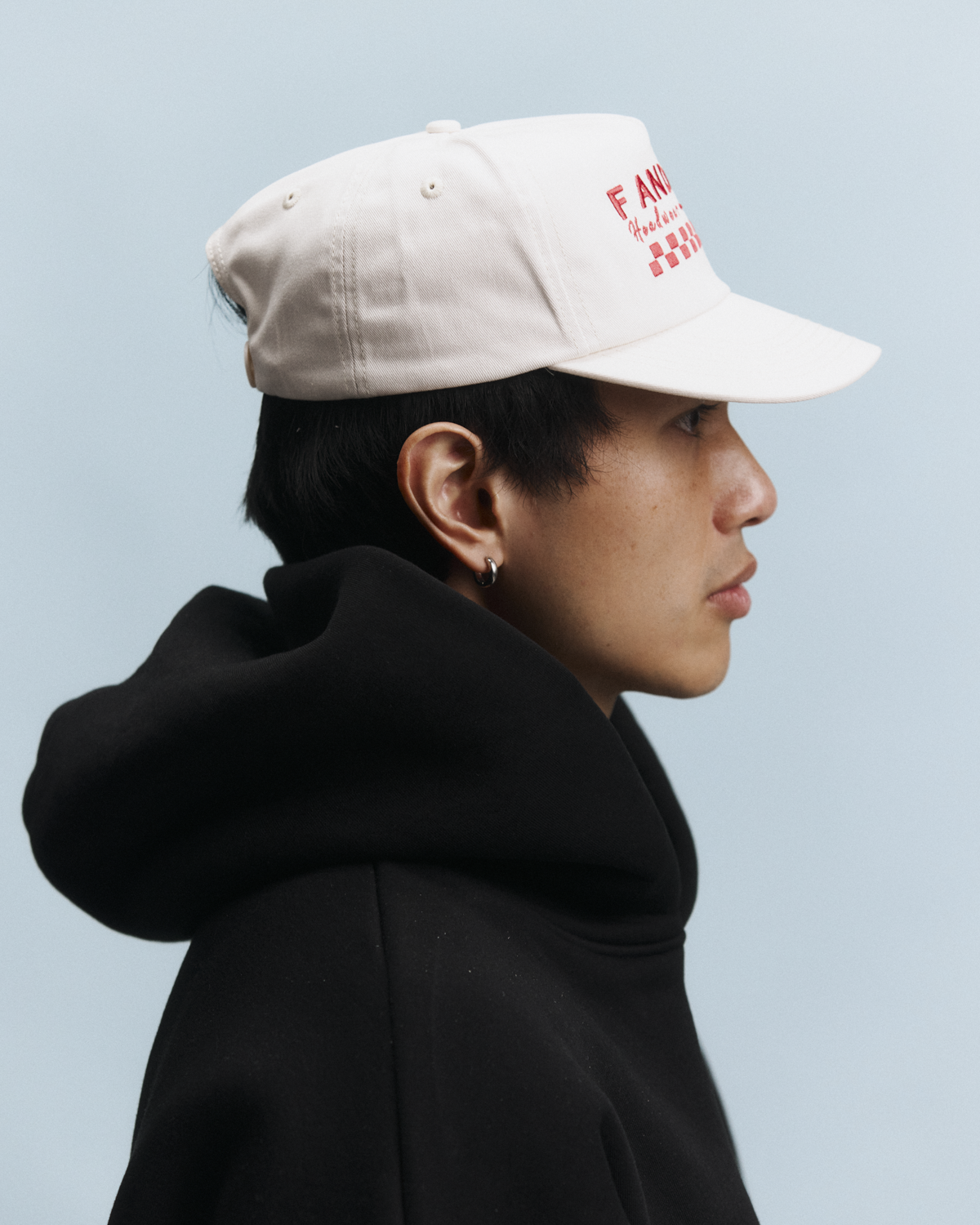Logo Cap - 5 Panel - Cream