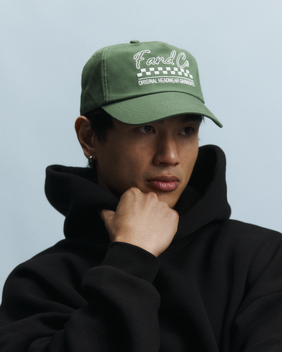 Script Logo Cap - Ball Trucker - Green