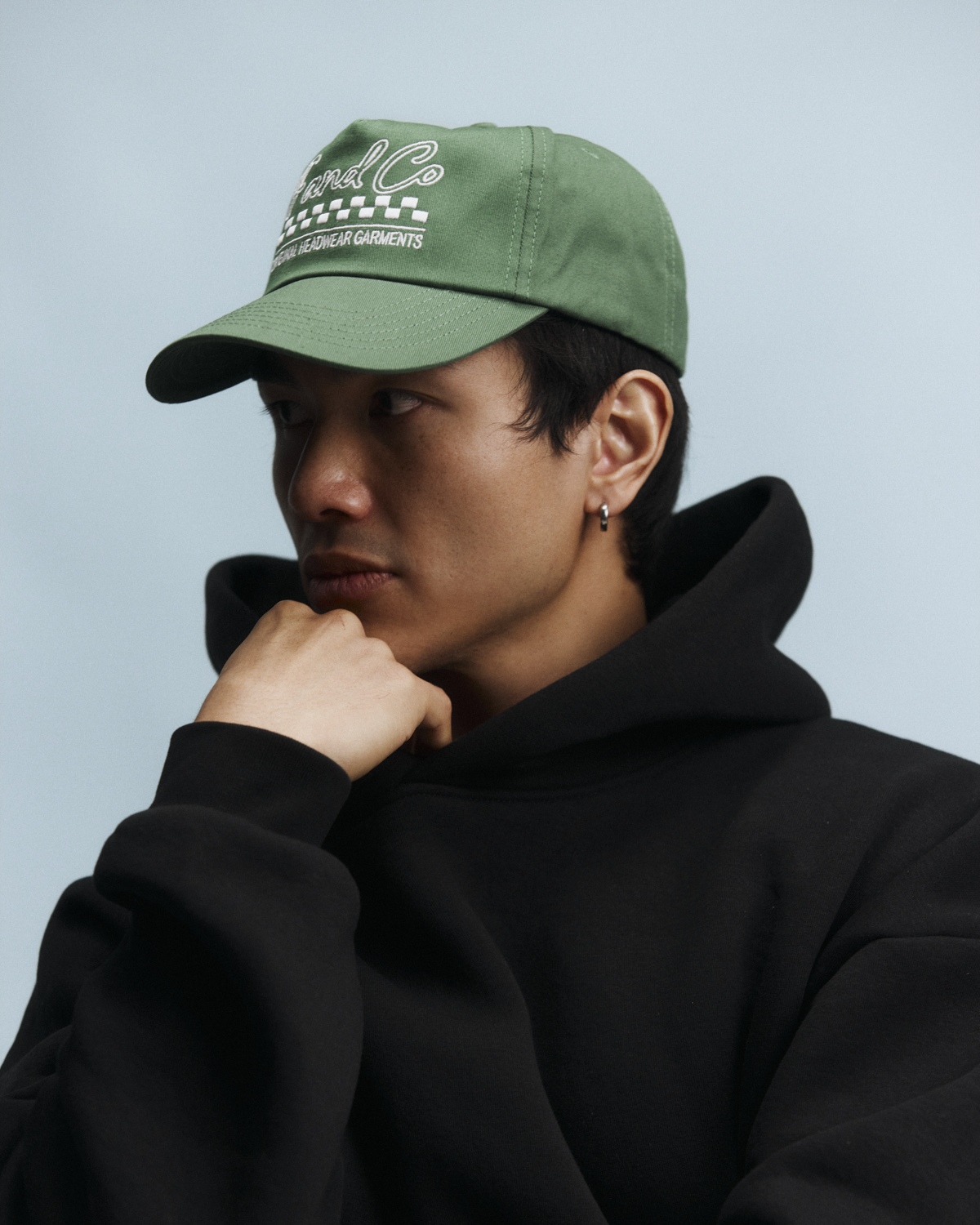 Script Logo Cap - Ball Trucker - Green