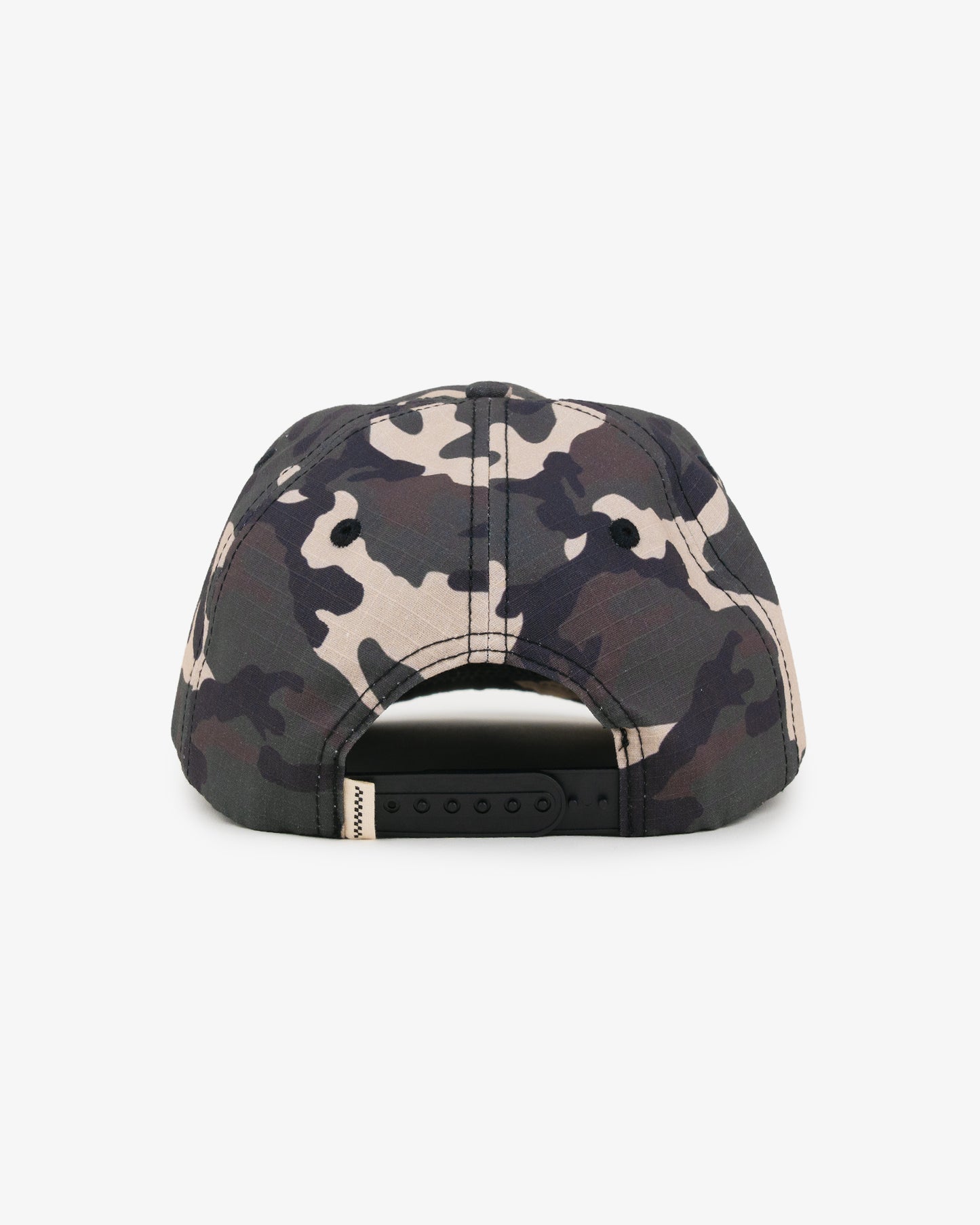 Logo Cap - Short Brim 5 Panel - Army Camo