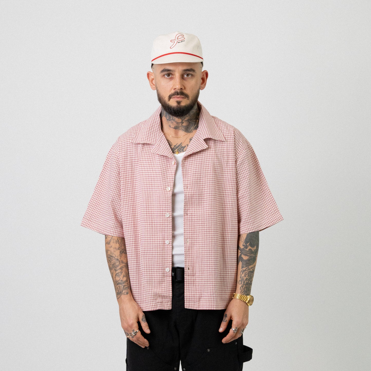 Cherry F Cap - Off White