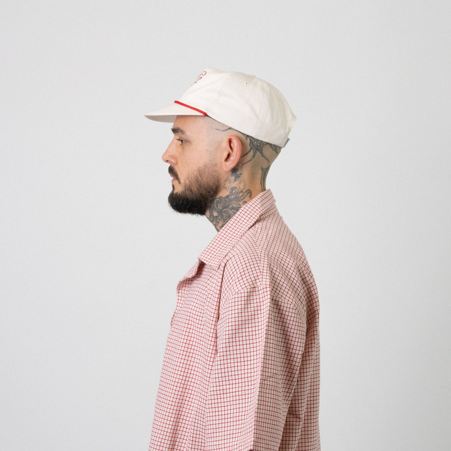 Cherry F Cap - Off White