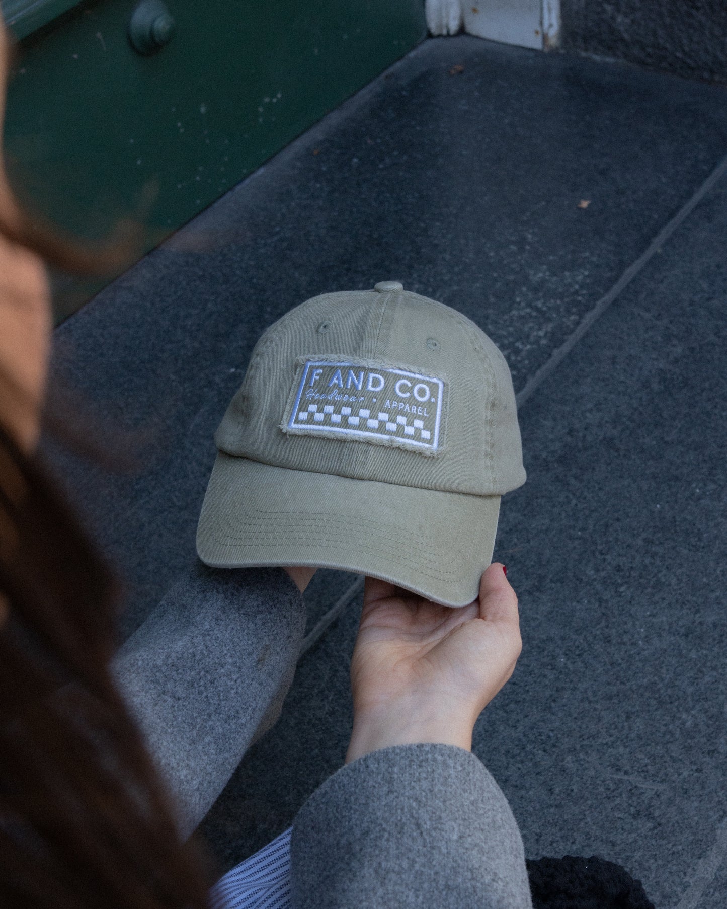 Patch Logo Dad Cap - Washed Sage