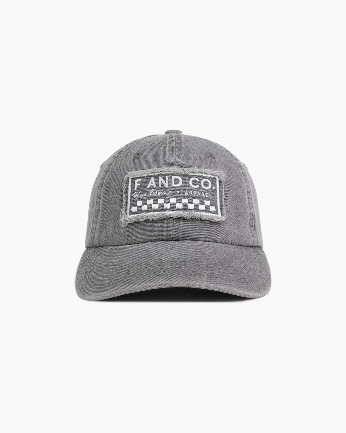 Patch Logo Dad Cap - Washed Grey