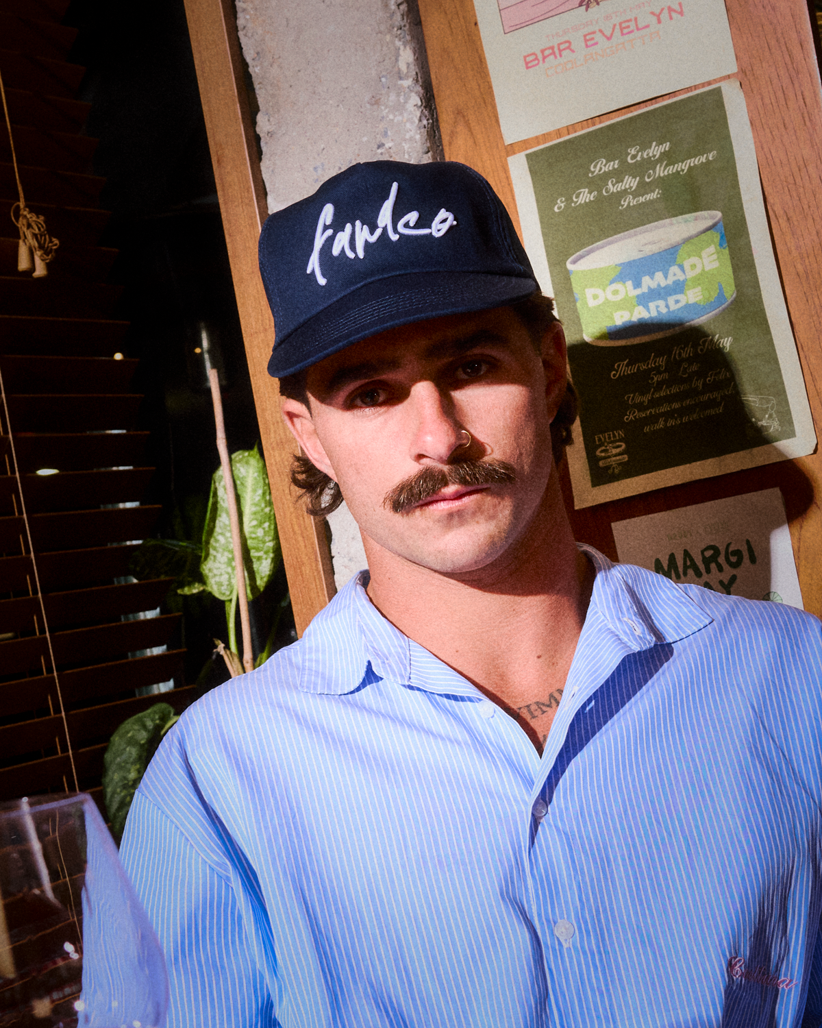 Signage Cap - 5 Panel - Navy