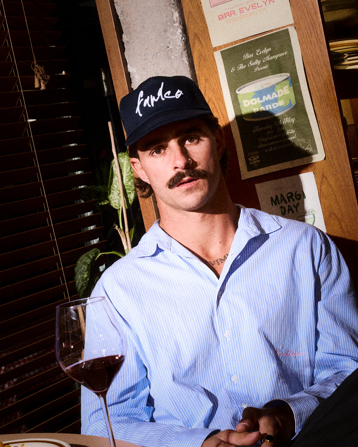 Signage Cap - 5 Panel - Navy