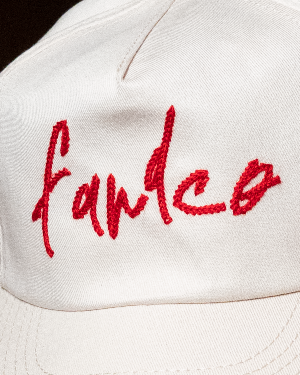 Signage Cap - 5 Panel - Beige