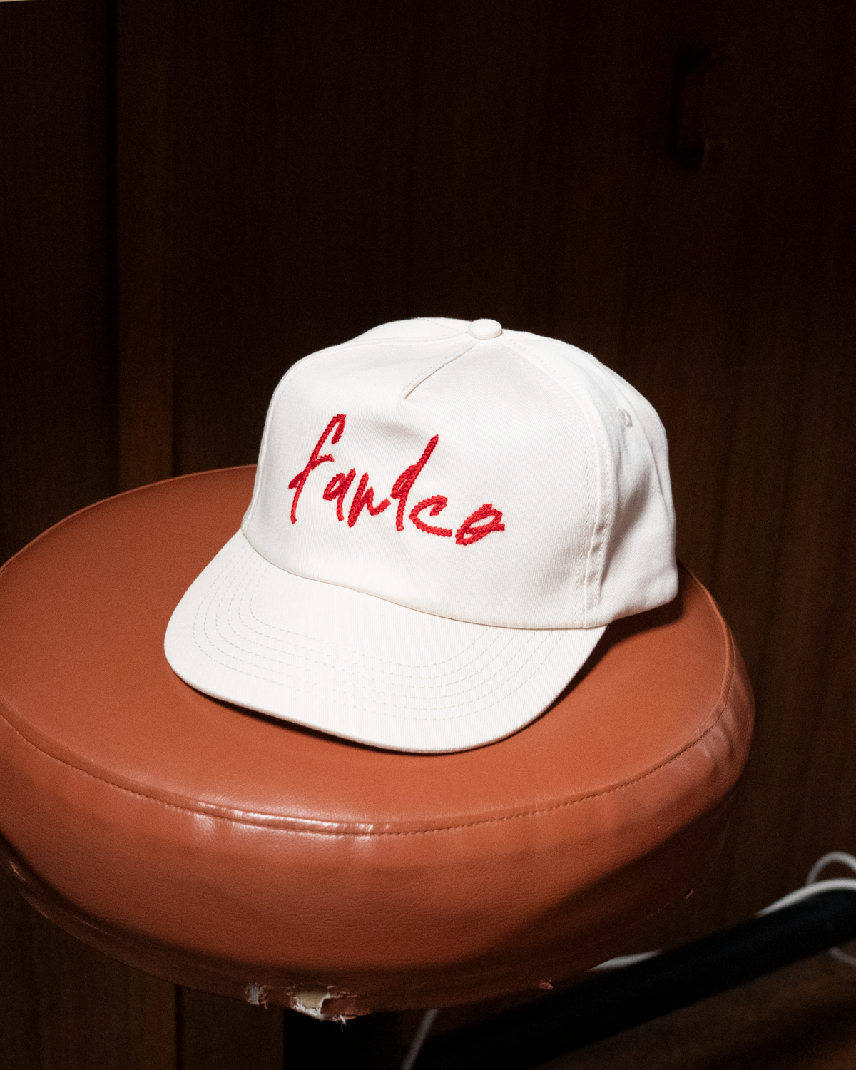 Signage Cap - 5 Panel - Beige
