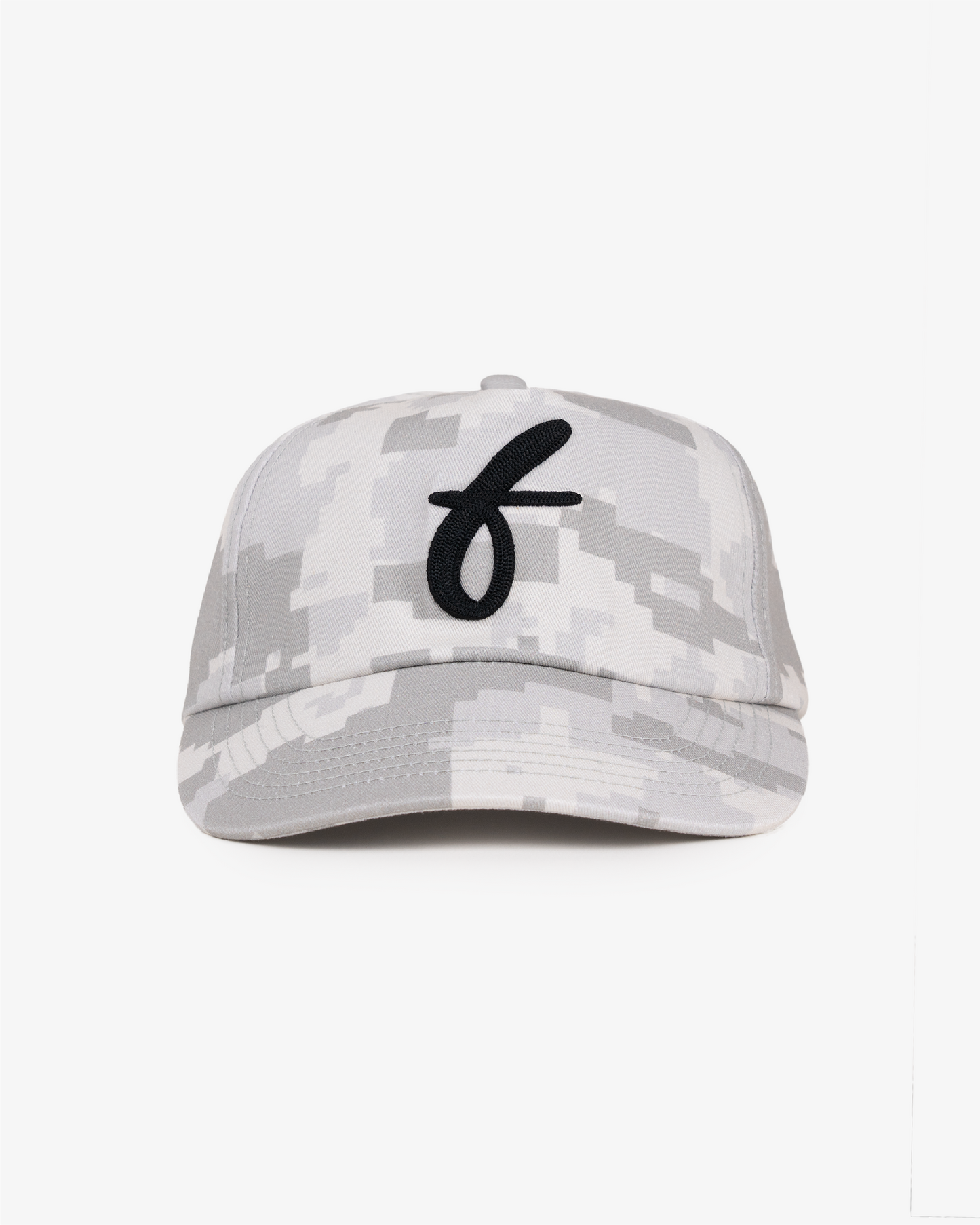 Art Letterman Cap - Wide Brim 5 Panel - Digital Camo