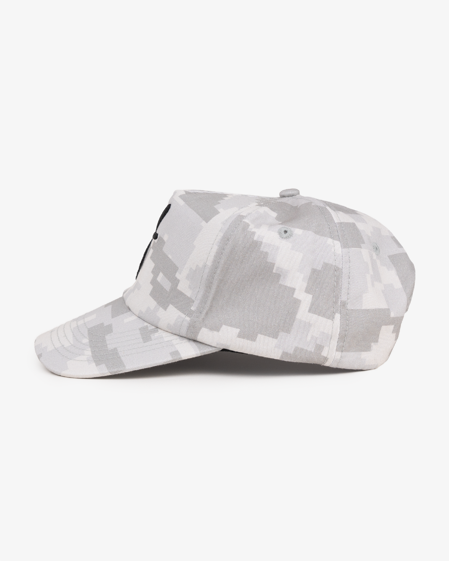 Art Letterman Cap - Wide Brim 5 Panel - Digital Camo