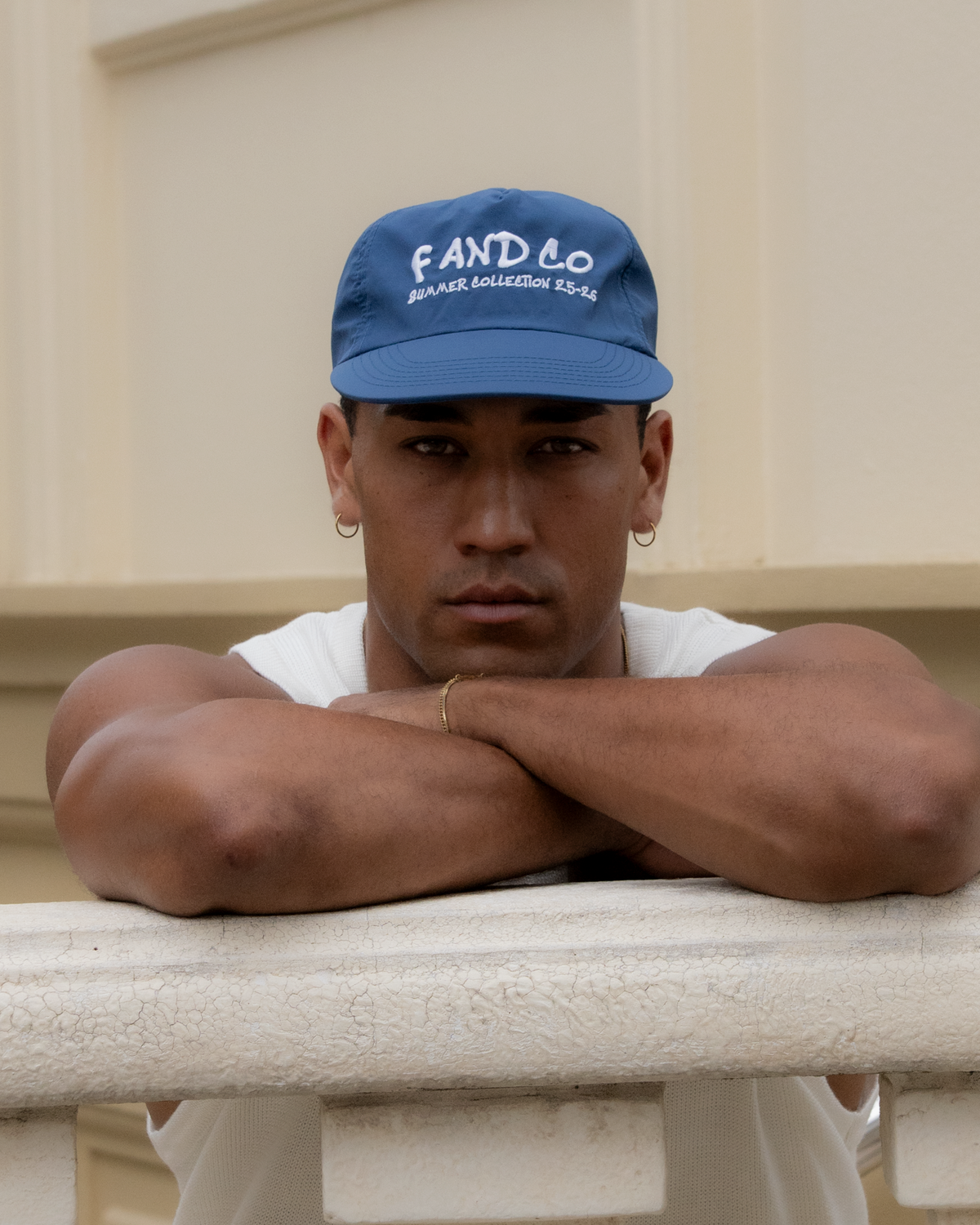 Everyday Nylon Cap - 5 Panel - Muted Blue