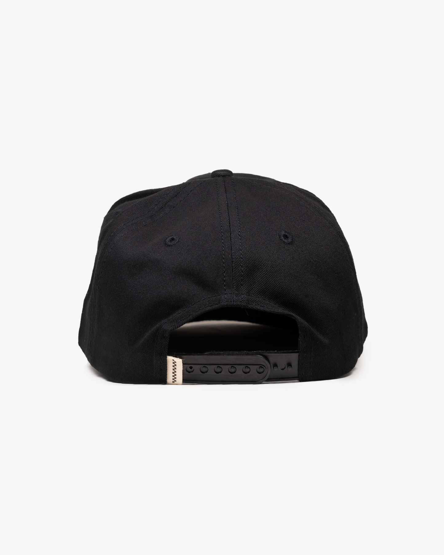 Creative Cap - Short Brim 6 Panel - Black