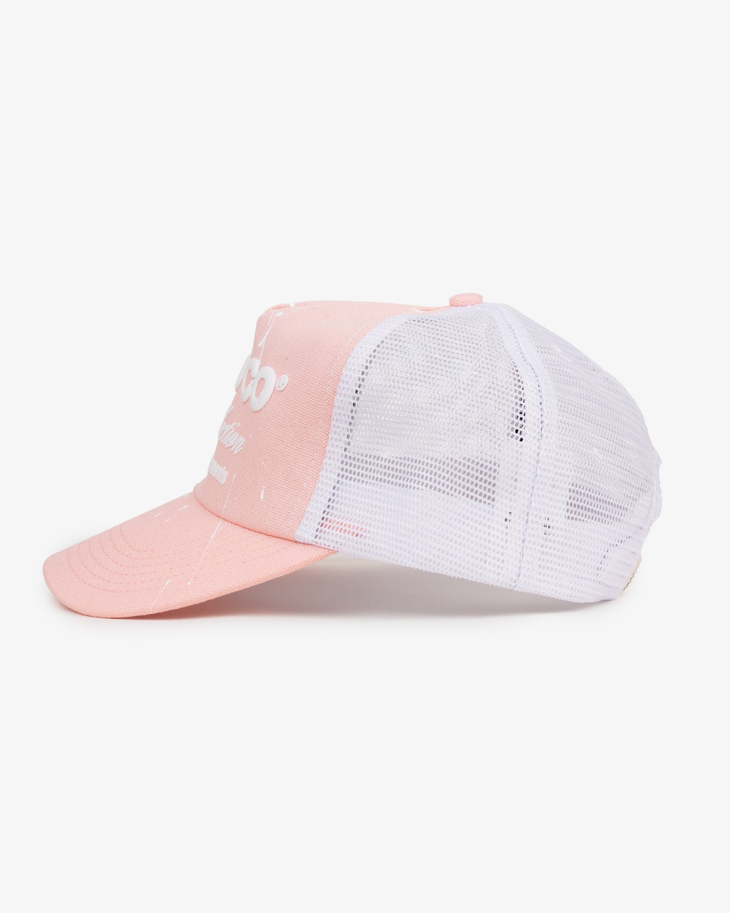 Artist Cap - Ball Trucker - Pink/White
