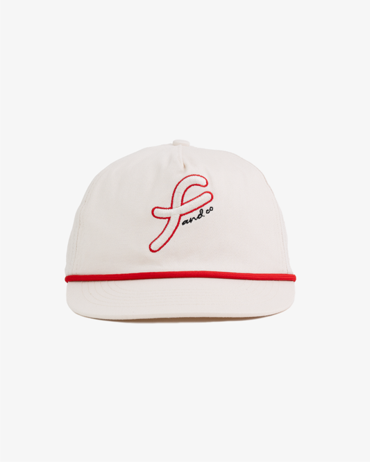 Cherry F Cap - Off White