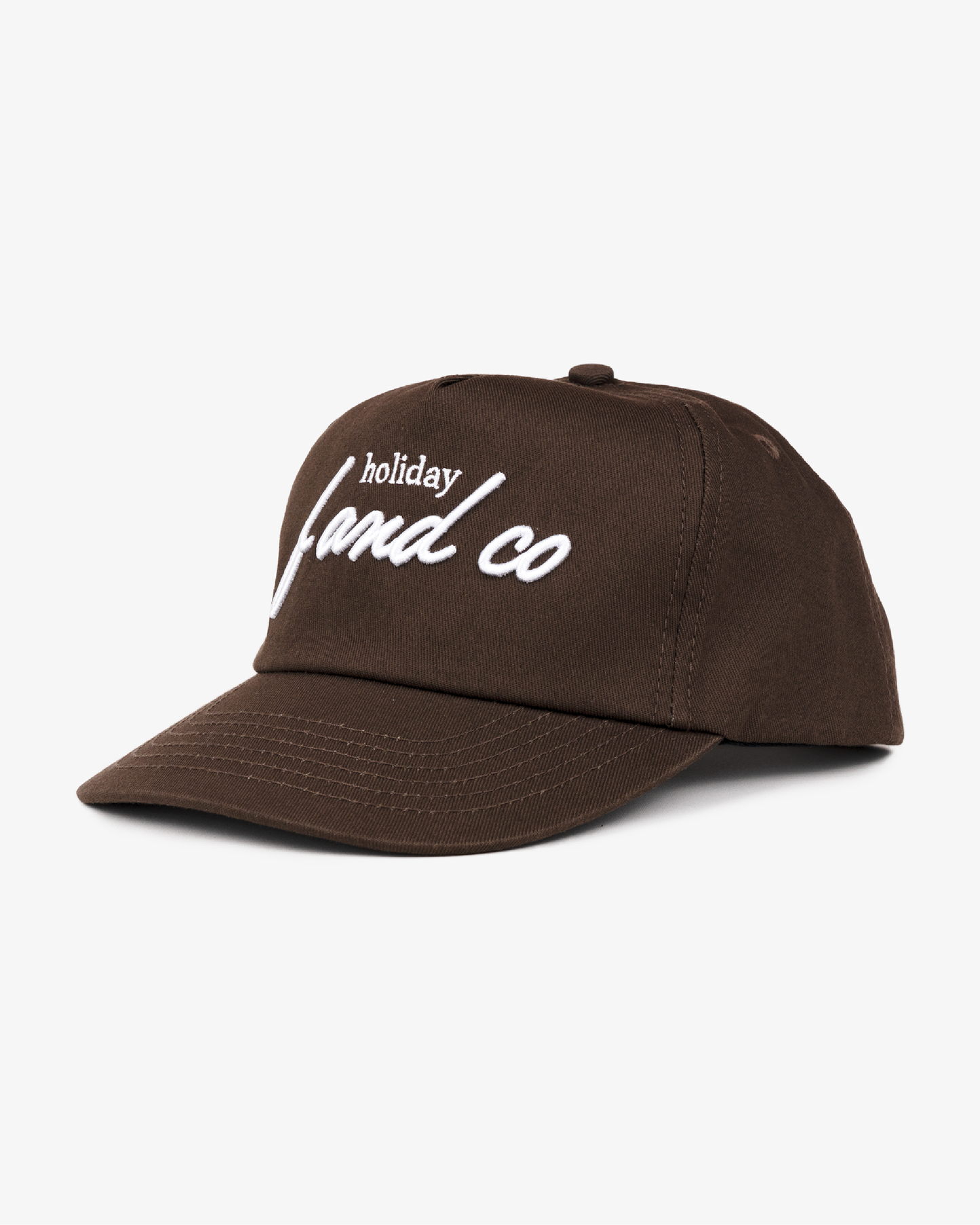 Holiday Cap - 5 Panel - Dark Taupe