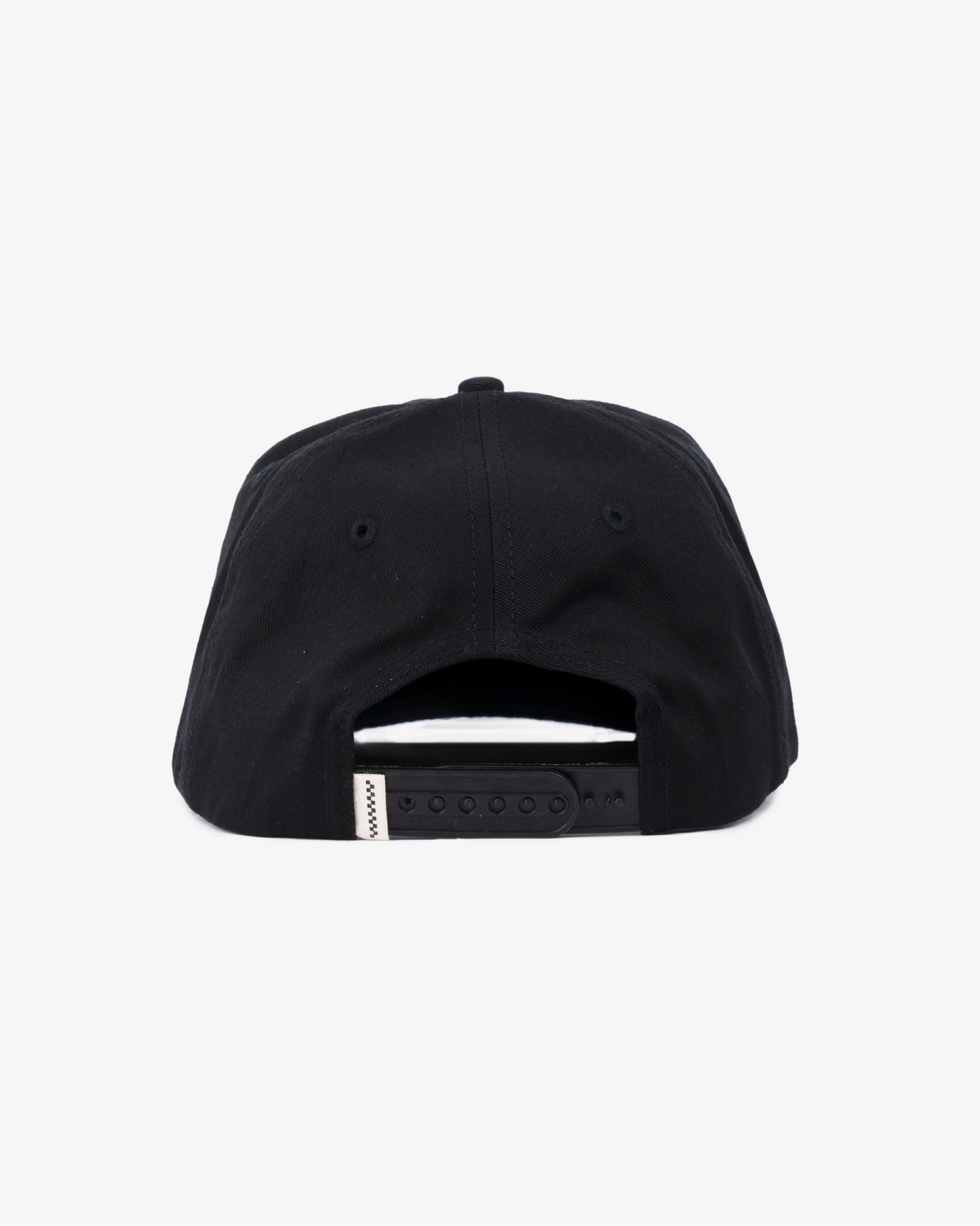 Art Letterman Cap - 5 Panel - Black/Distressed