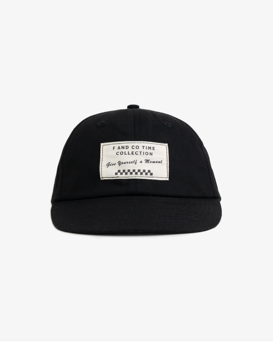 Time Patch Cap - Black