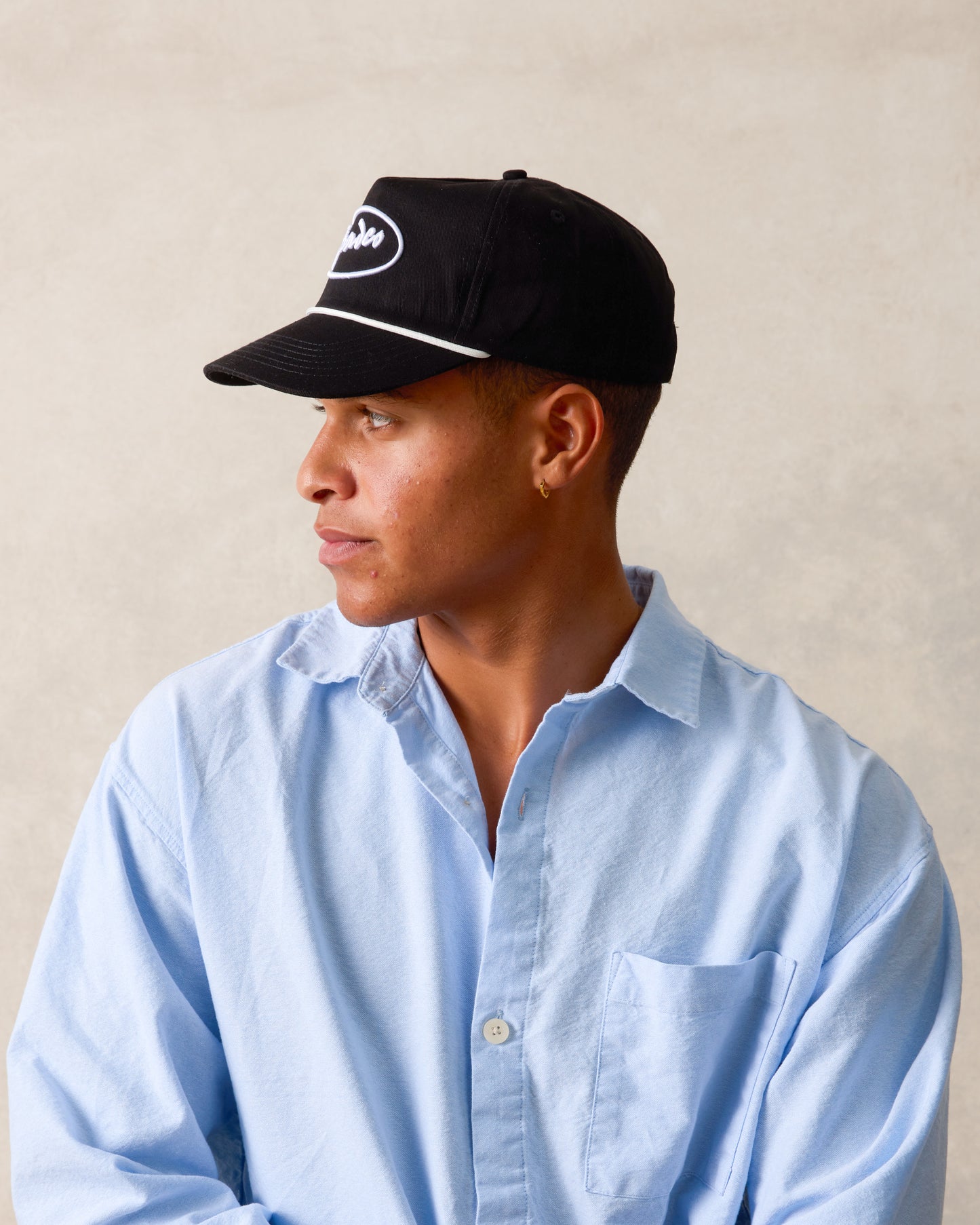 Studio Rope Cap - Ball-Trucker - Black
