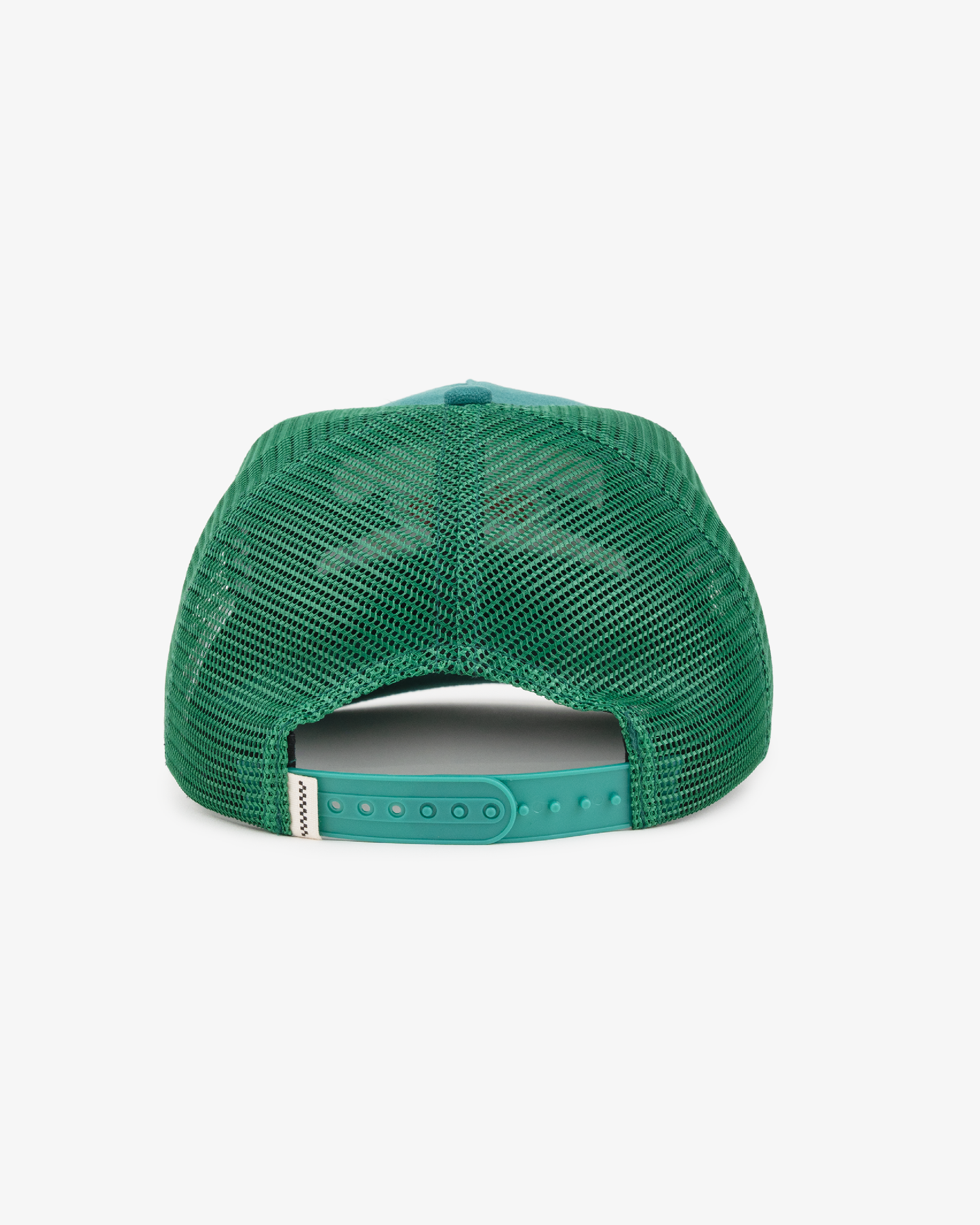 Vintage Trucker Cap - Wide Brim 5 Panel - Washed Sea Green