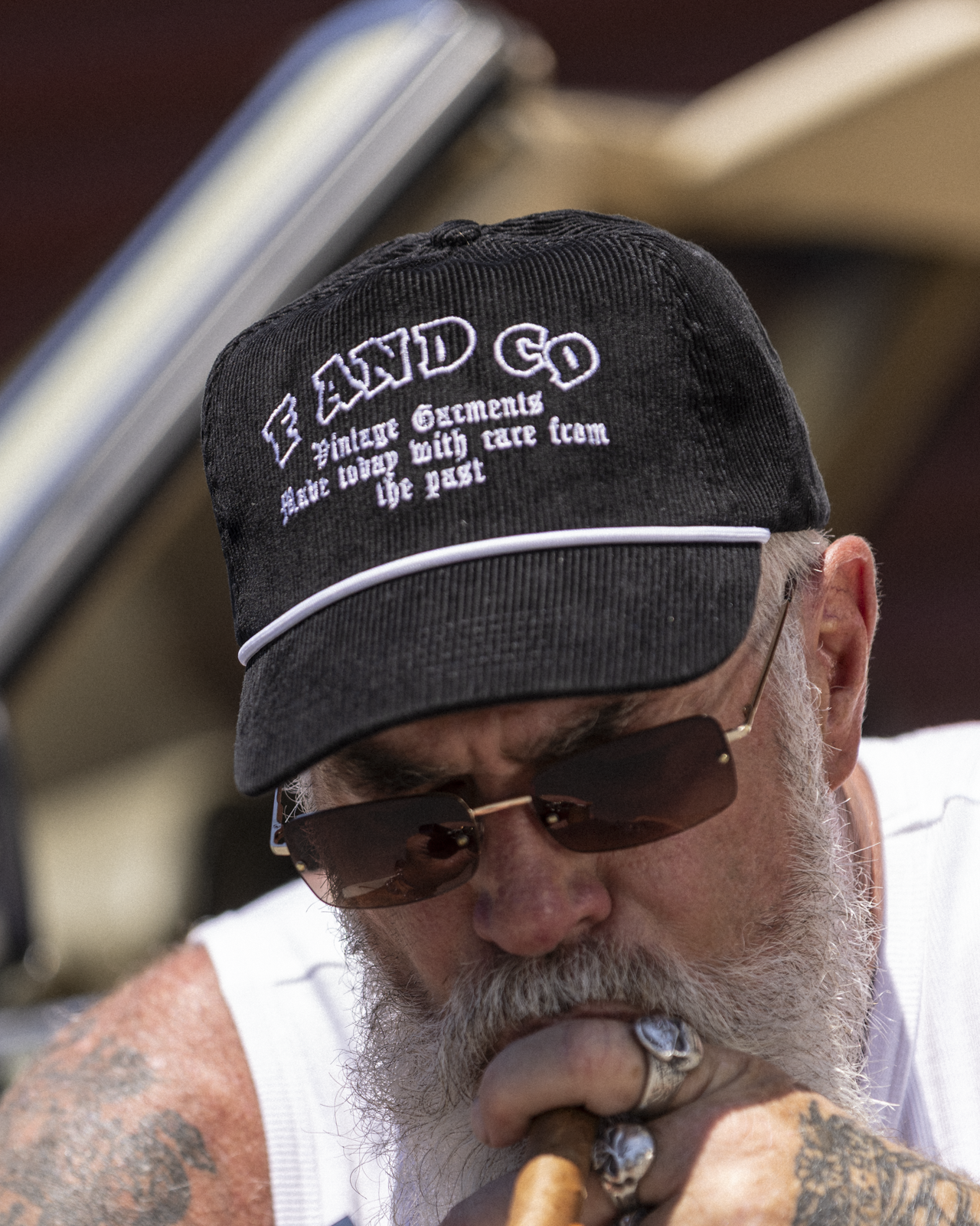 OE Heritage Cap - Ball Trucker - Black