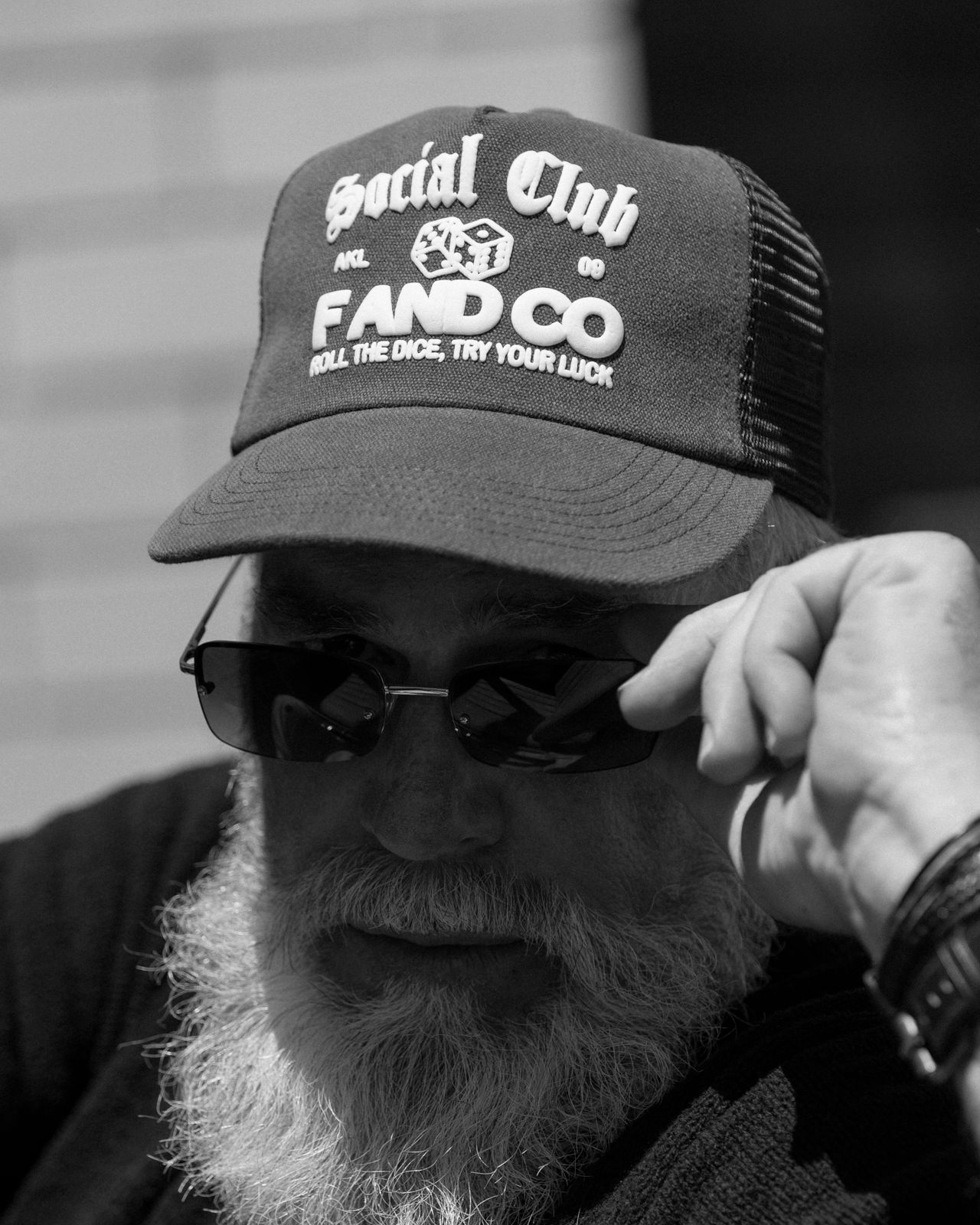 Social Club Trucker Cap - Ball Trucker - Washed Red