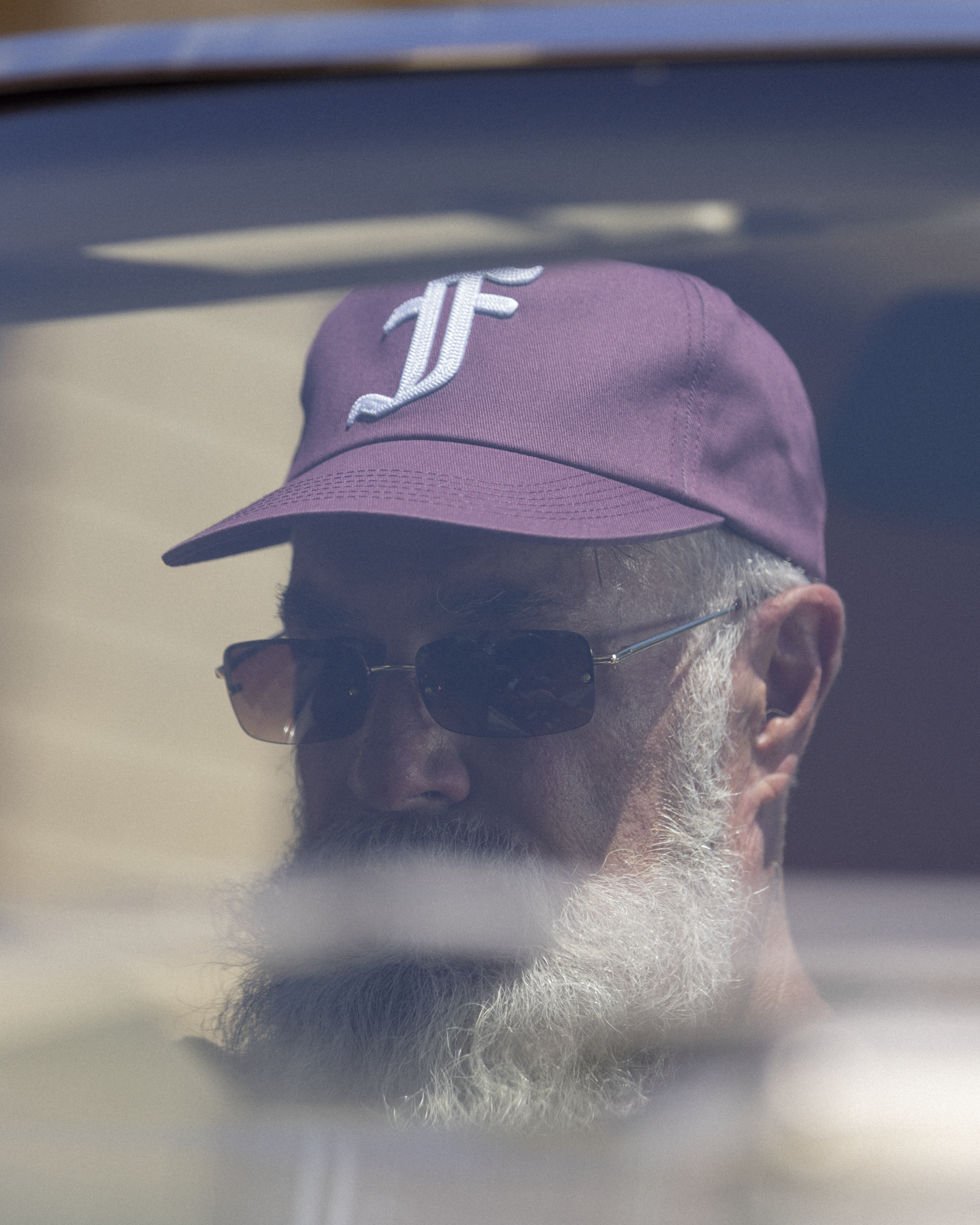 OE F Cap - 5 Panel - Washed Plum