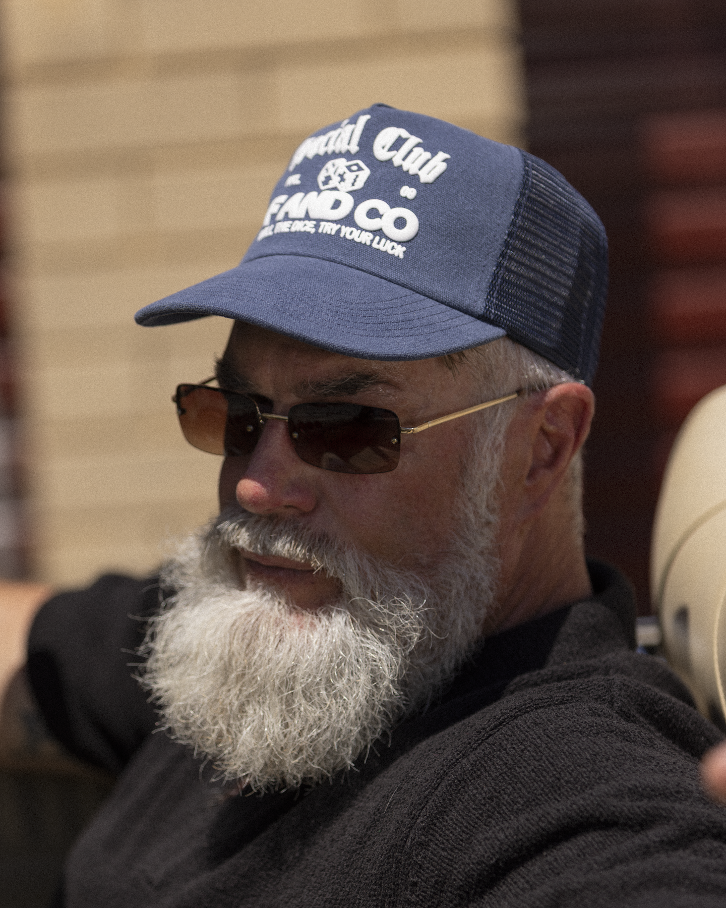 Social Club Trucker Cap - Ball Trucker - Washed Navy