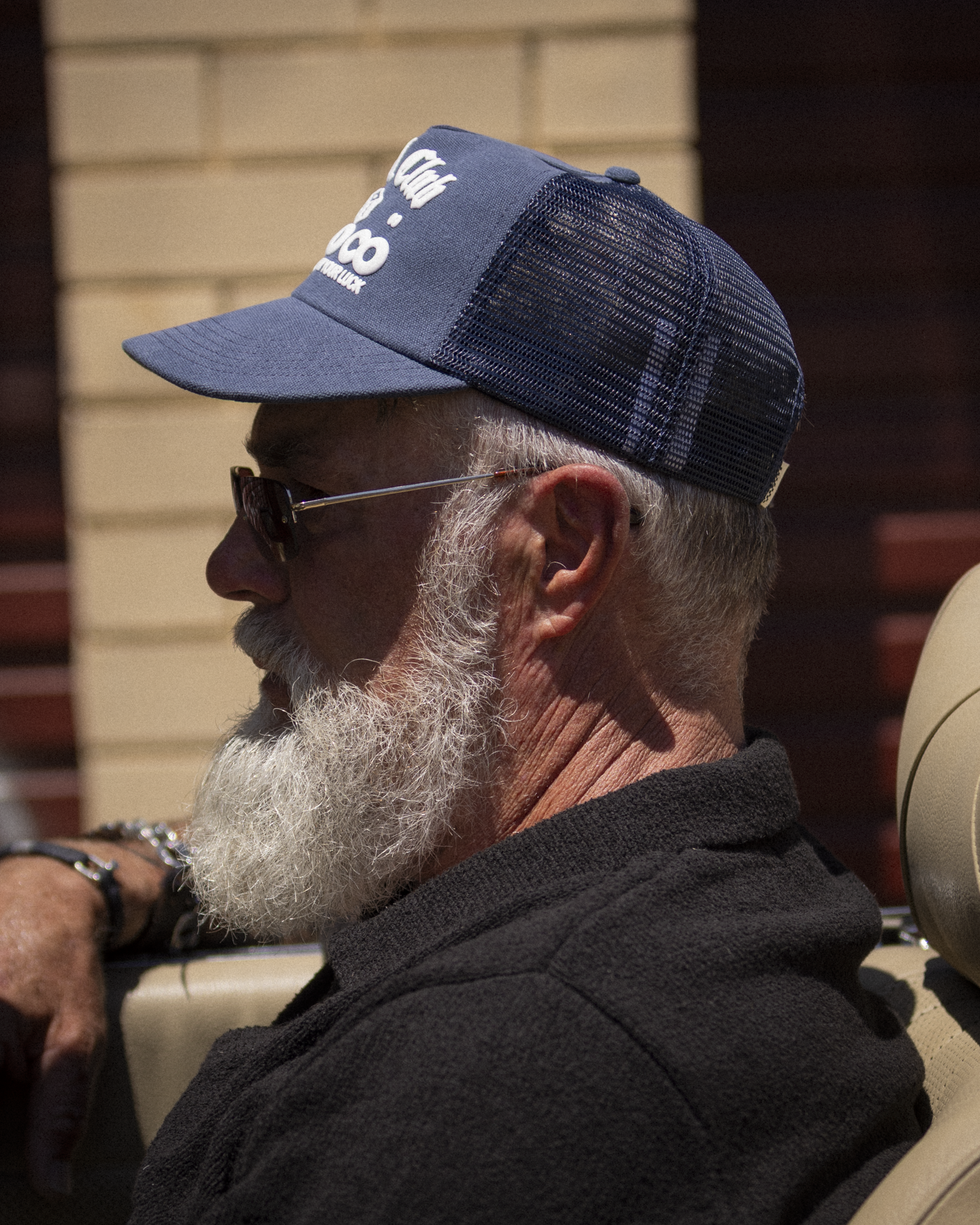 Social Club Trucker Cap - Ball Trucker - Washed Navy