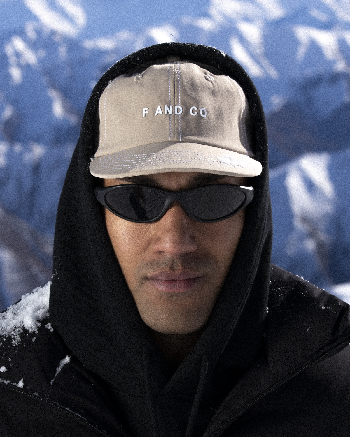 Active Cap - Short Brim 6 Panel - Beige