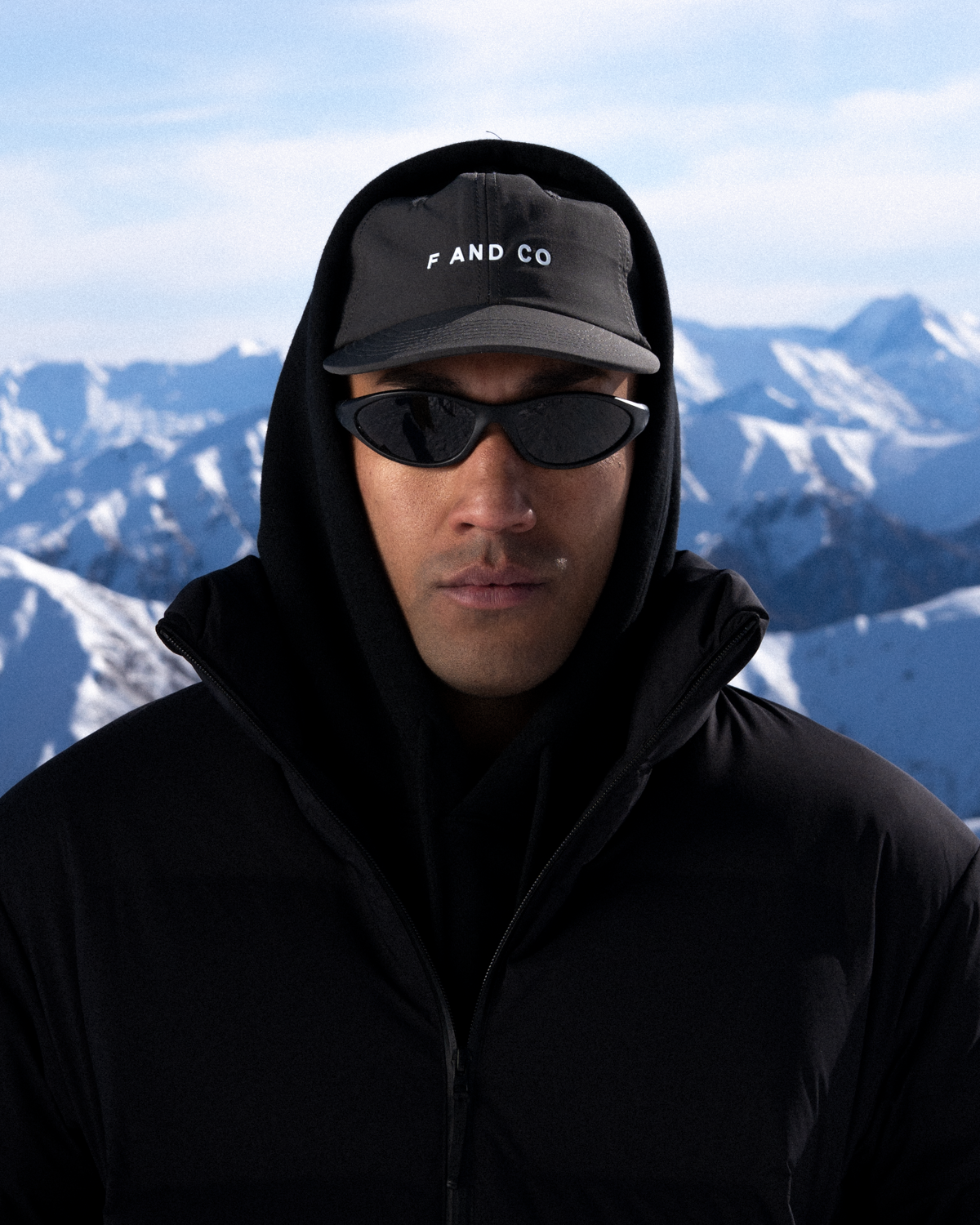 Active Cap - Short Brim 6 Panel - Charcoal