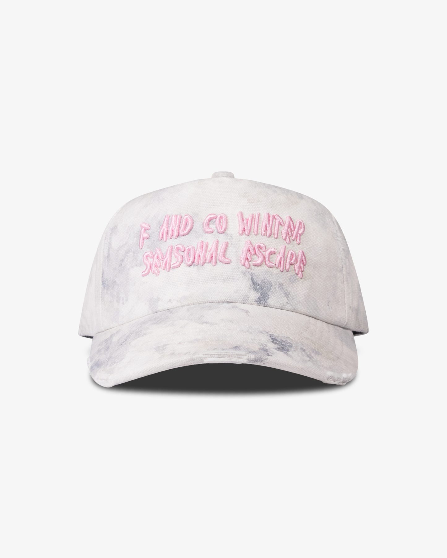 Snow Cap - Ball Trucker - Camo/Distressed