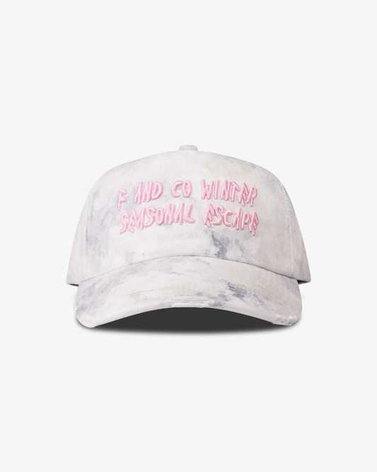 Snow Cap - Ball Trucker - Camo/Distressed