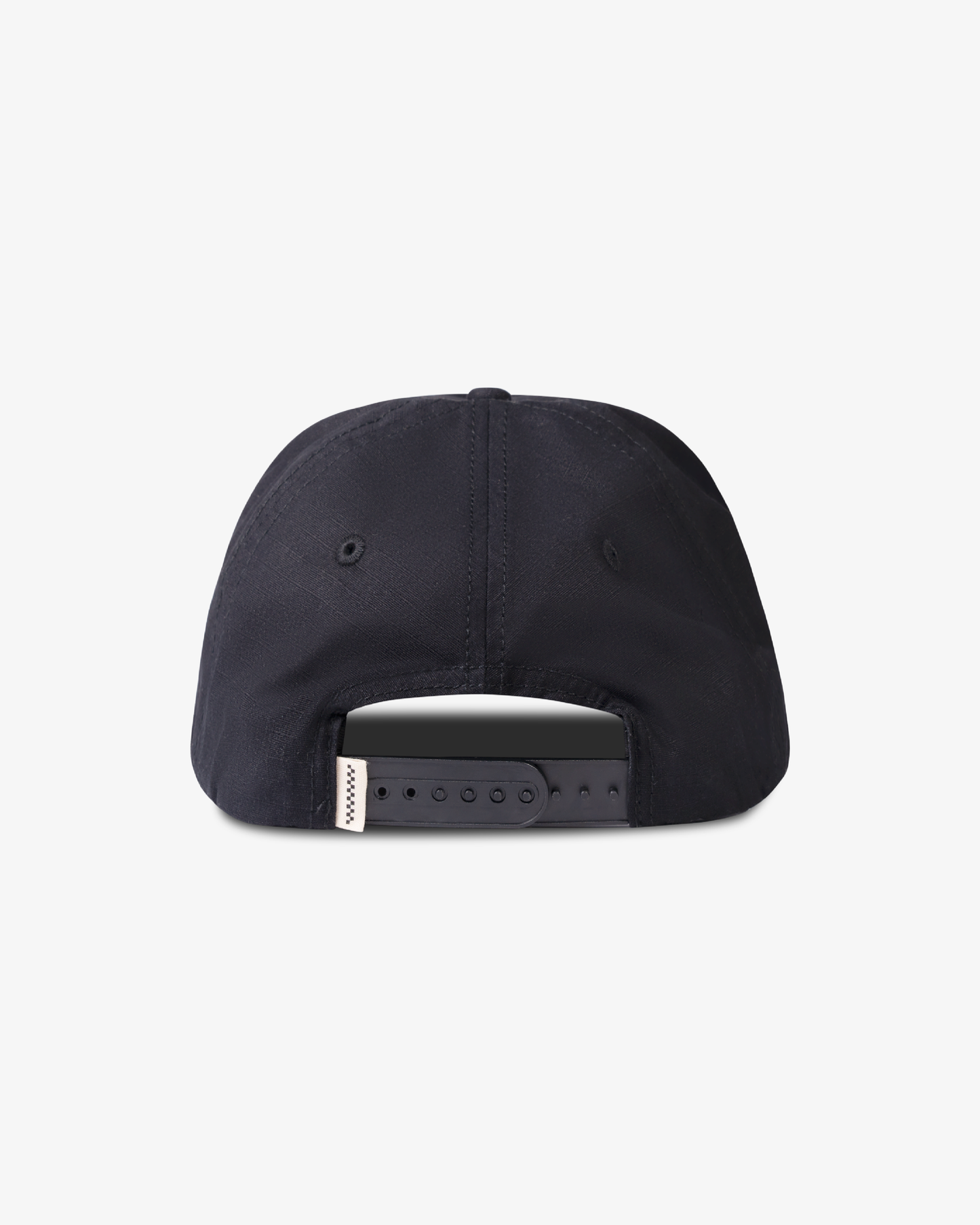 Winter F Cap - Short Brim 5 Panel - Black