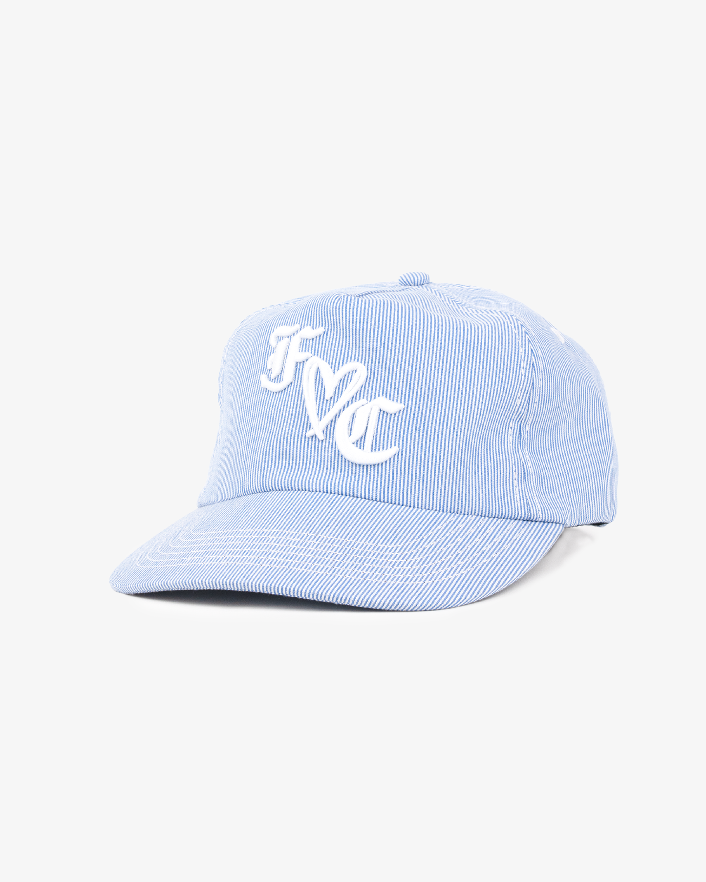 F❤C Cap - 5 Panel - Blue Pinstripe