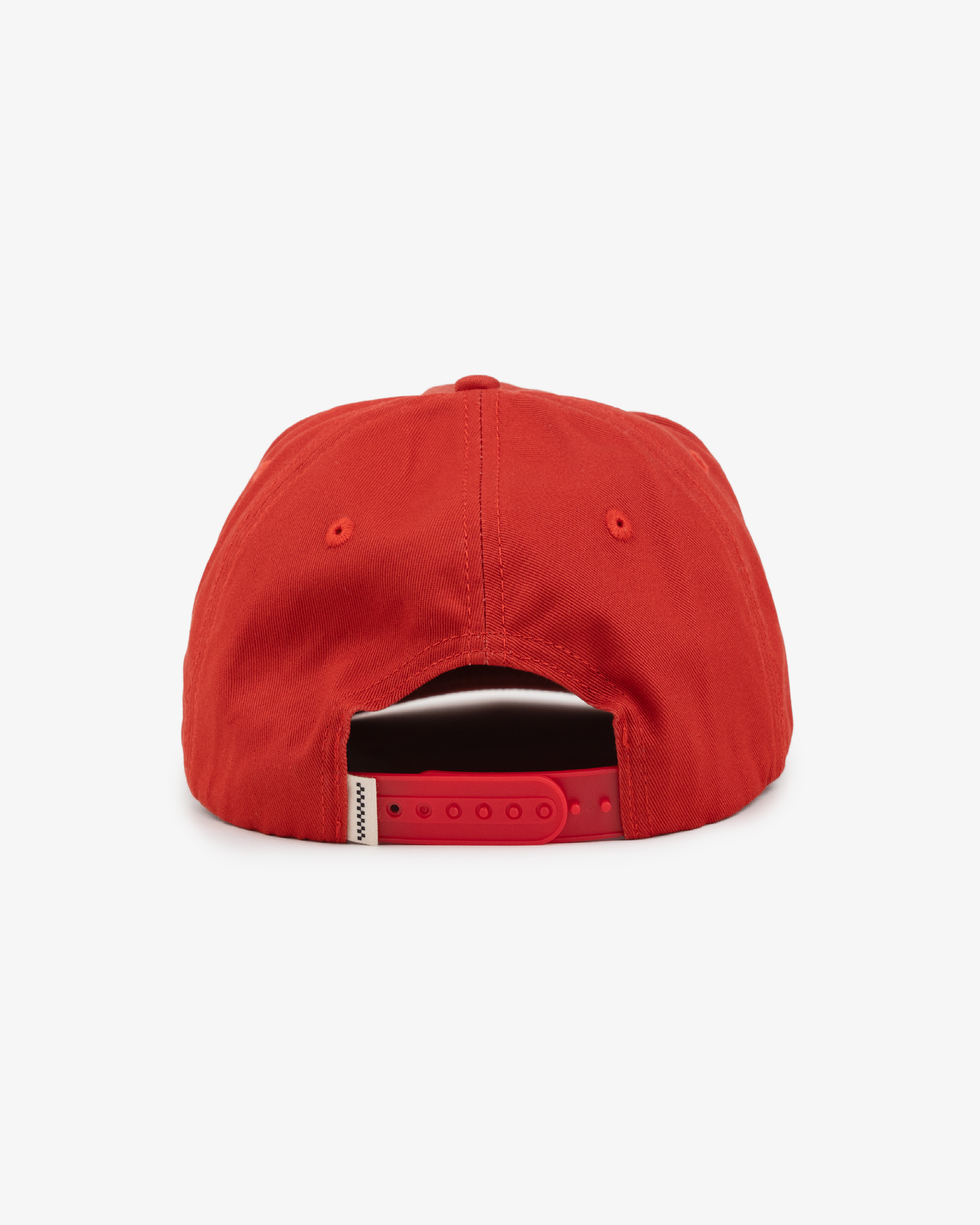 Heart Script Cap - 5 Panel - Red