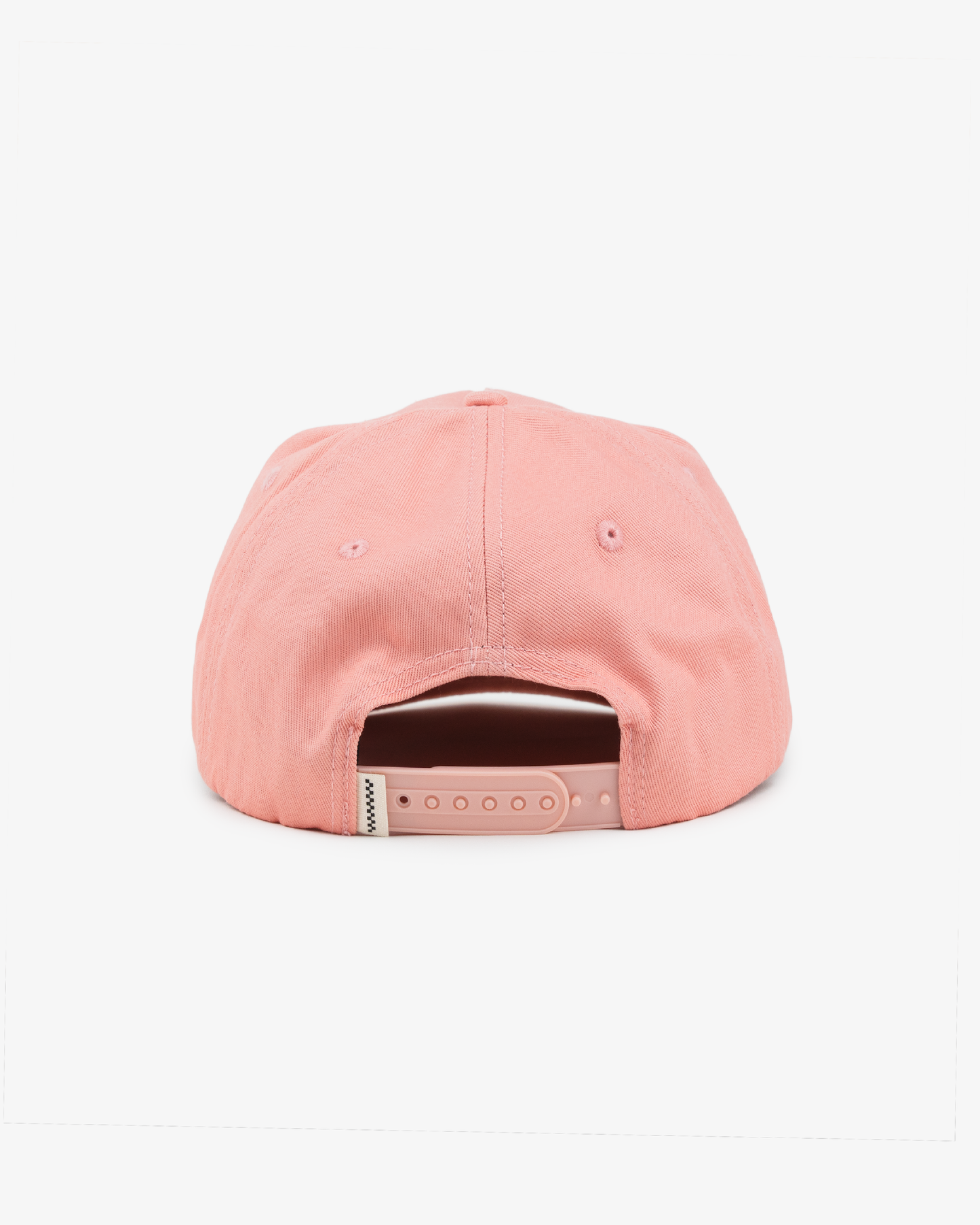 Heart Script Cap - 5 Panel - Salmon Pink