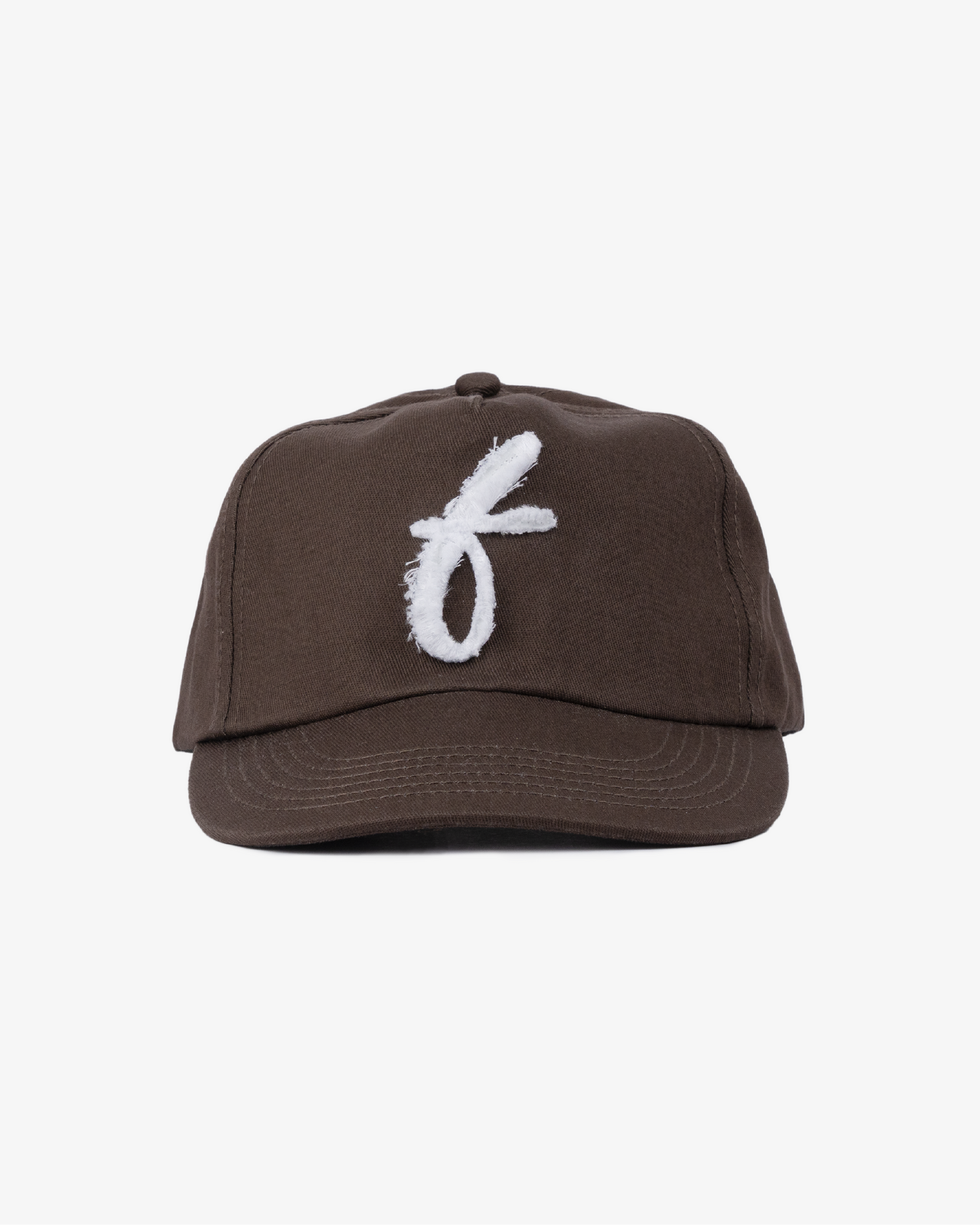 Art Letterman Cap - 5 Panel - Taupe/Distressed