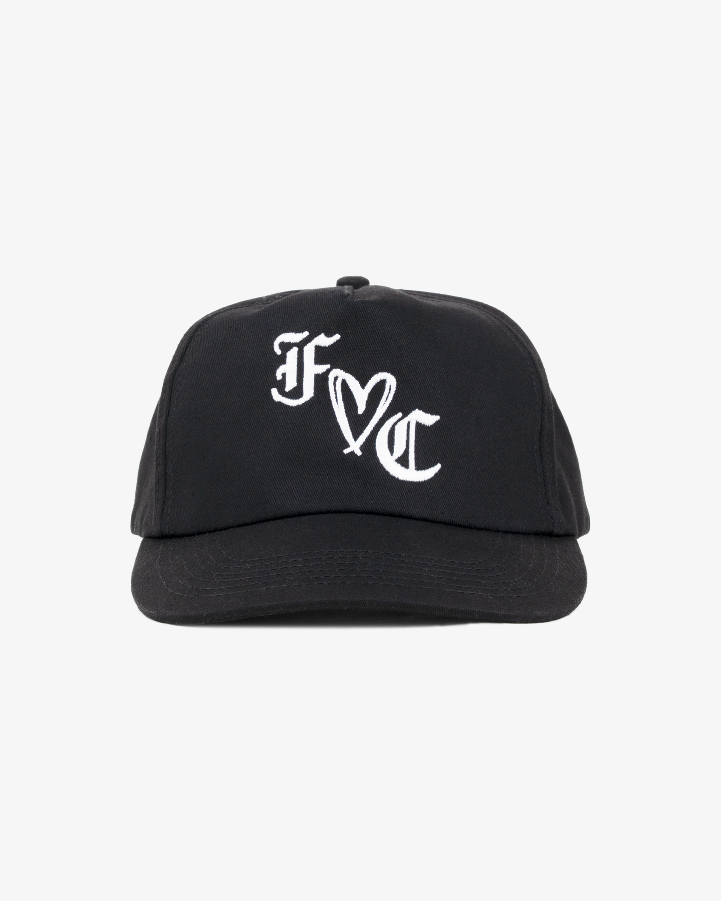 F❤C Cap - 5 Panel - Black