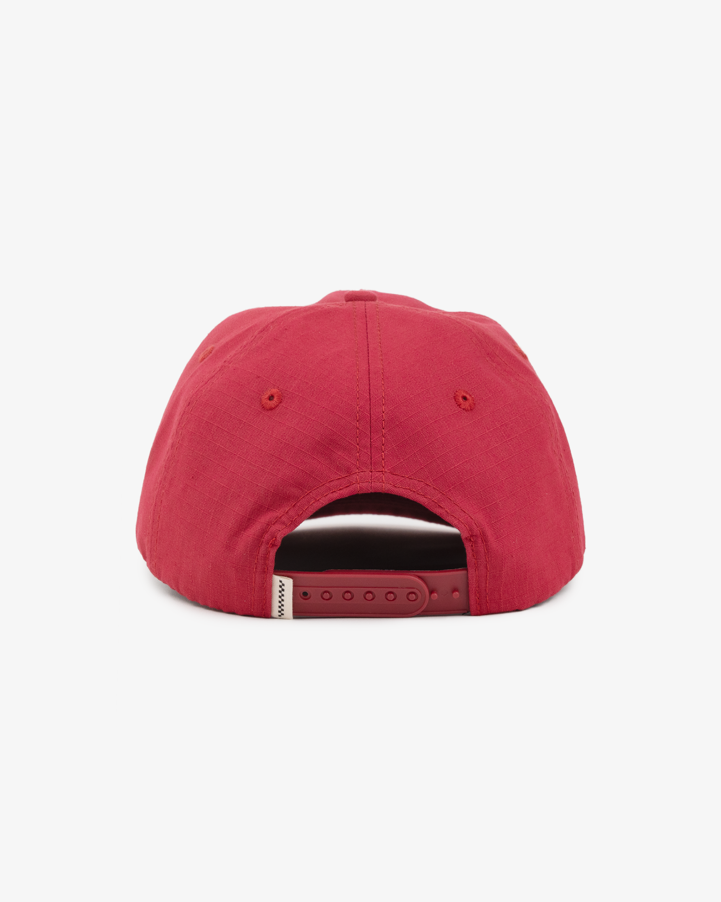 Motel Cap - Wide Brim 5 Panel - Cherry Red