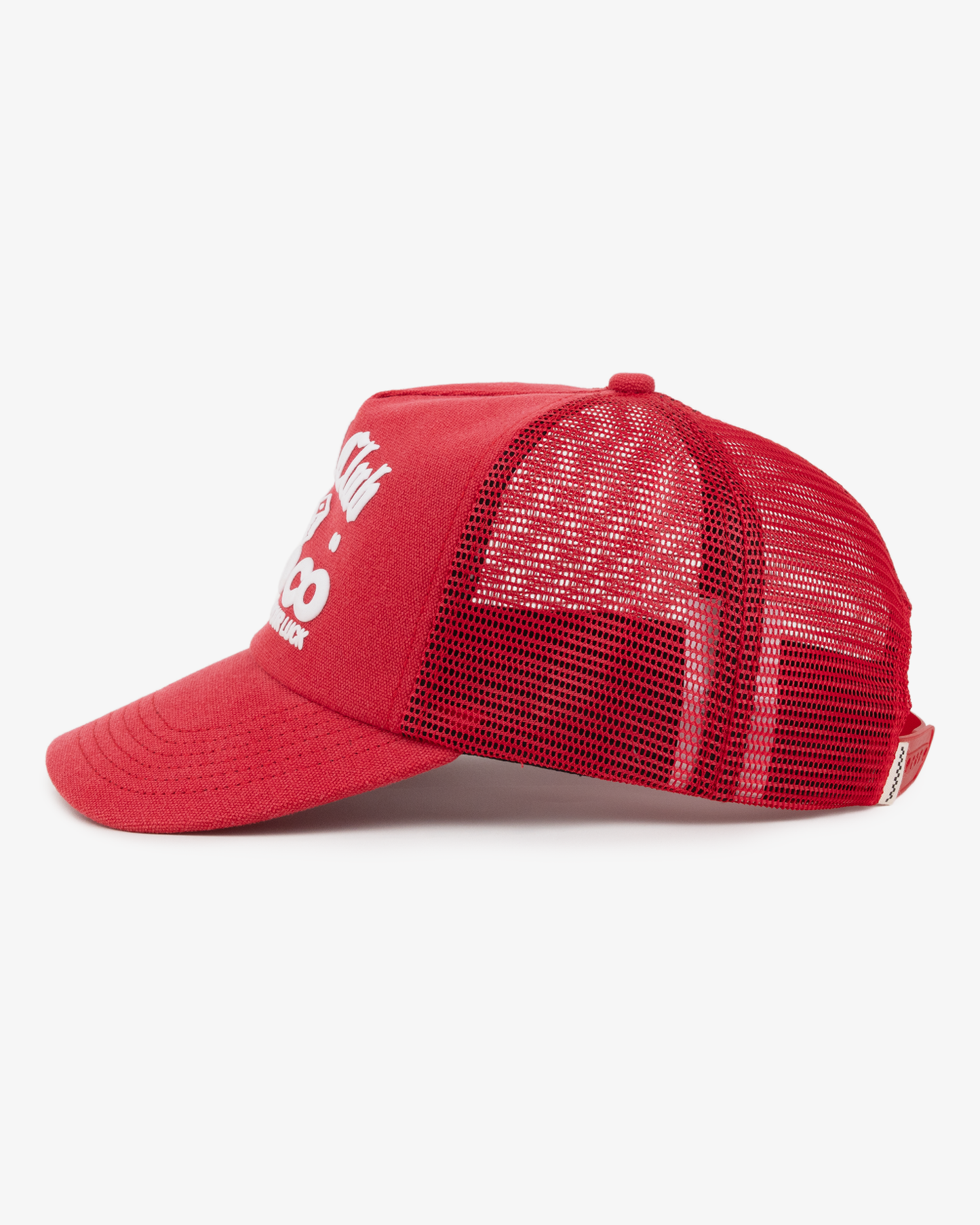 Social Club Trucker Cap - Ball Trucker - Washed Red