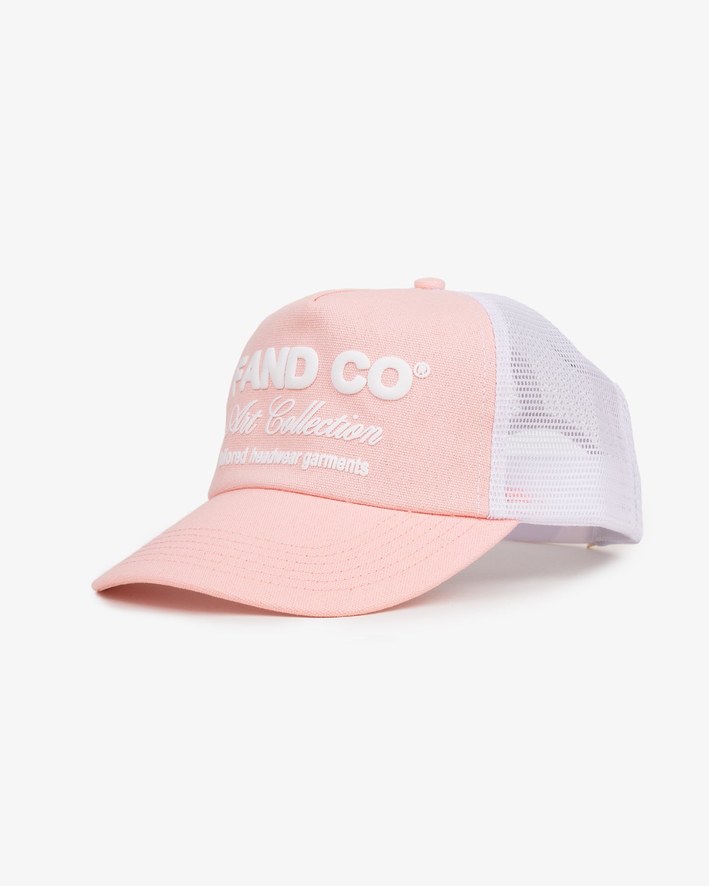 Artist Cap - Ball Trucker - Pink/White